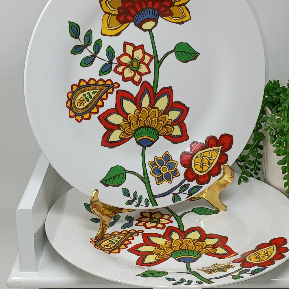 Royal Norfolk Set Of 2, 10.5 Inch Plates